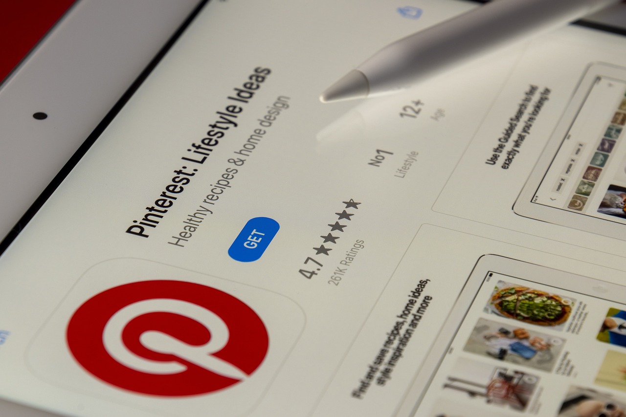 pinterest, ipad, tablet